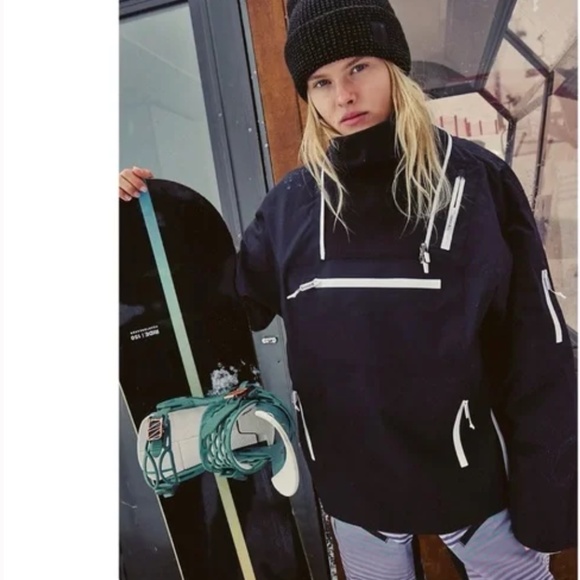 free people movement Jackets & Blazers - FP Movement Free People Blizzard Bliss Ski Jacket Hooded Snowboarding XS coat